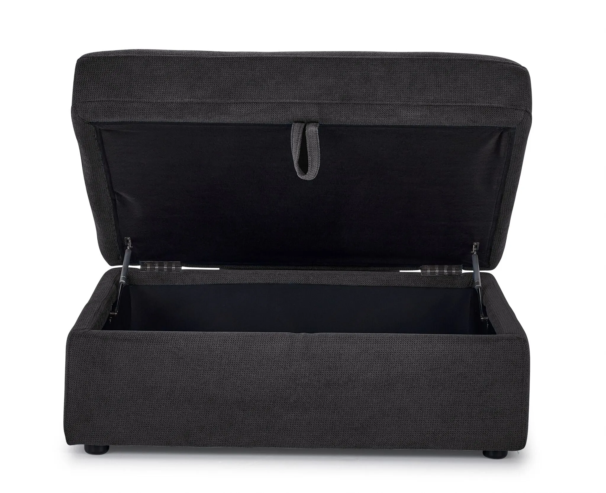 Feeling Connected - Connex Ottoman - Dark Grey