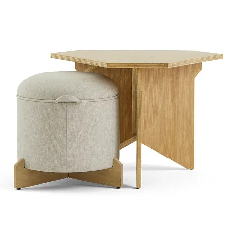 Frank Lloyd Wright Rockford Ottoman