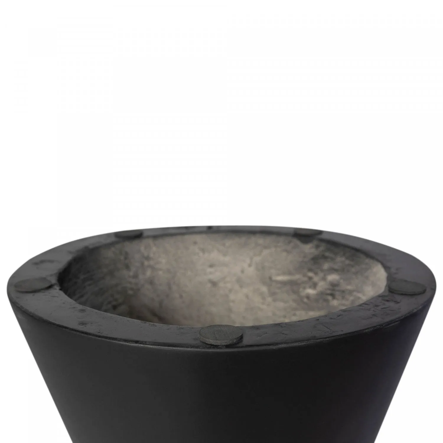Gavrin Hourglass Side Table - Black
