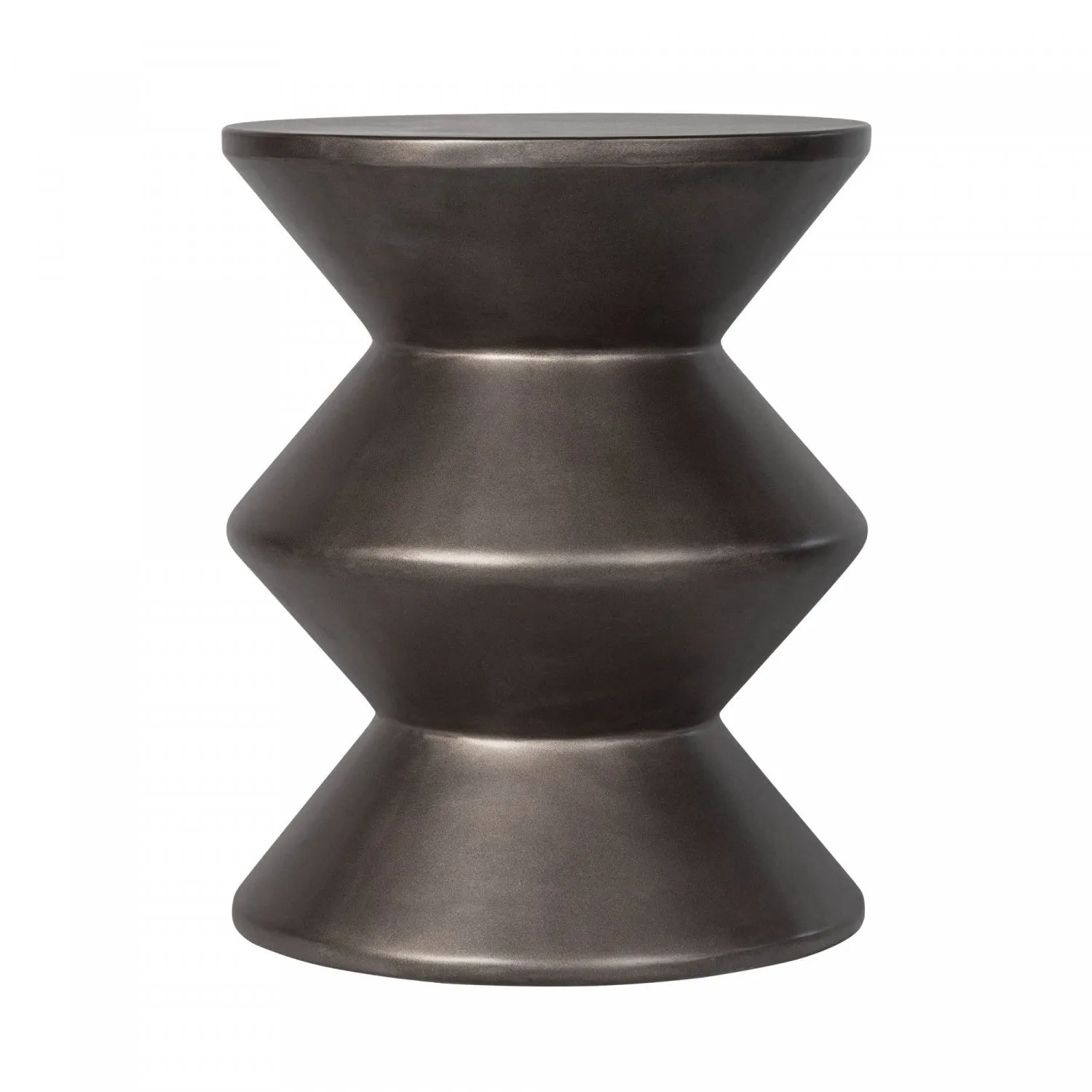 Gavrin Inverted Side Table - Bronze