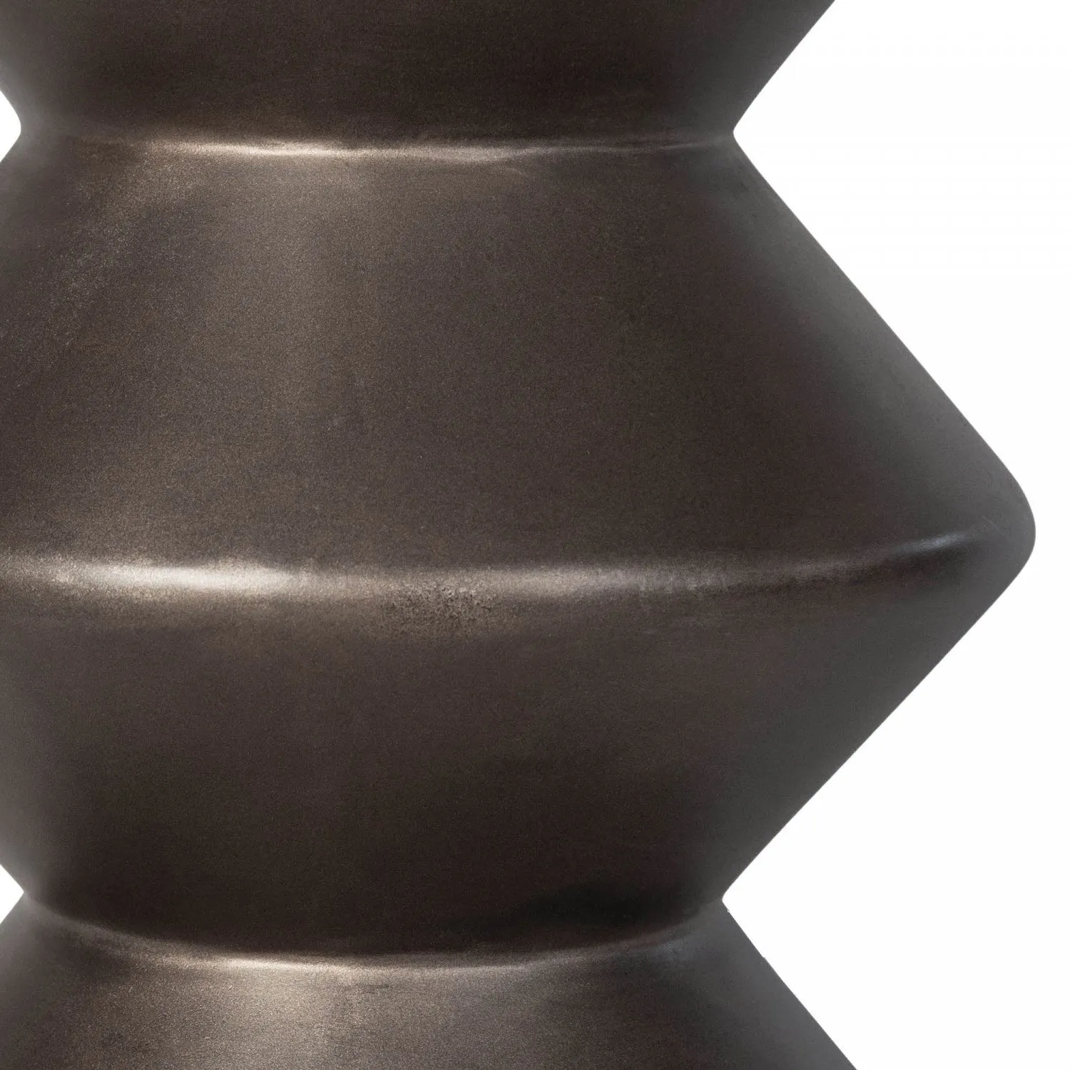Gavrin Inverted Side Table - Bronze