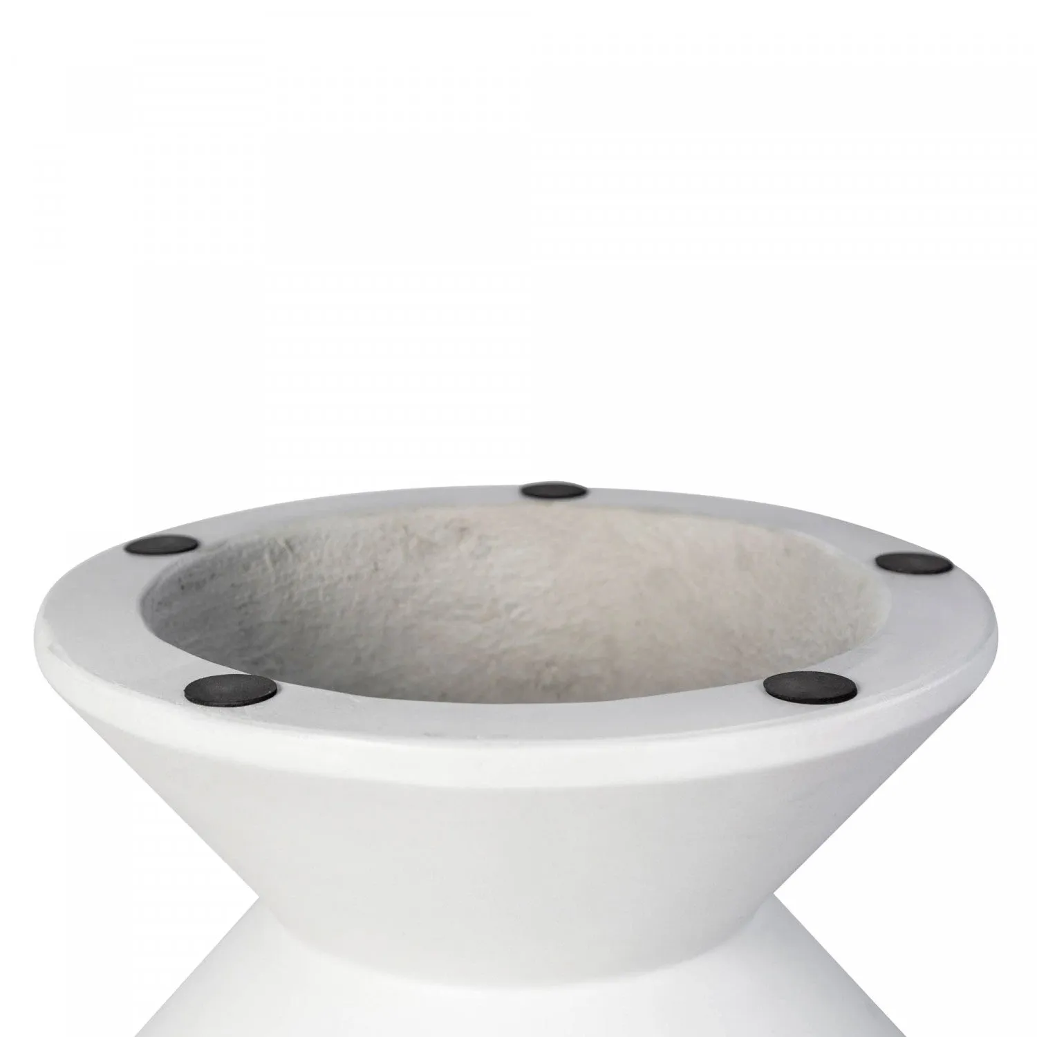 Gavrin Inverted Side Table - White