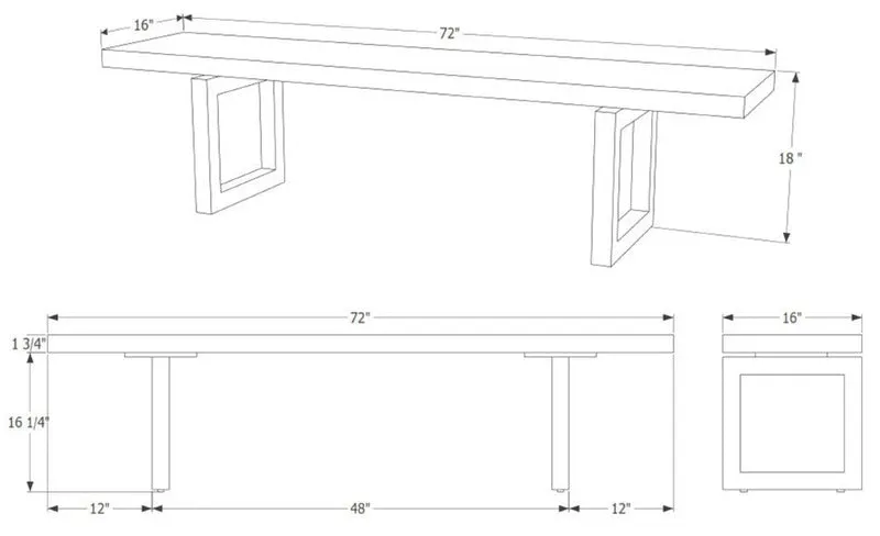 GAX 16 Bench
