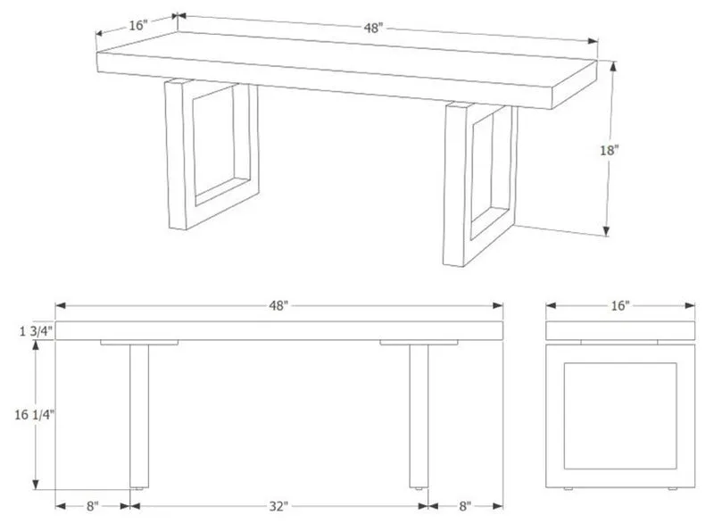 GAX 16 Bench