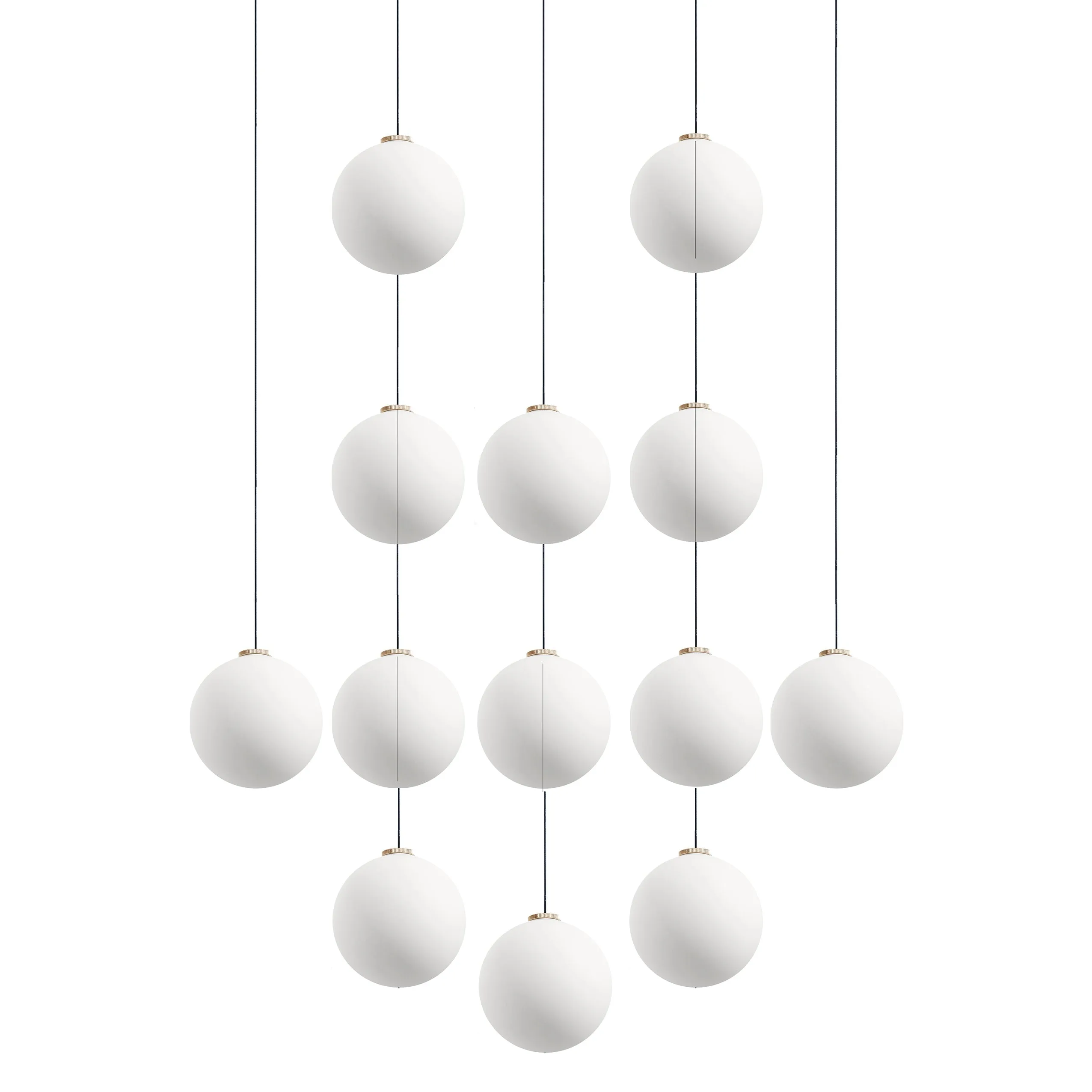 Glass 120 Multi-Light LED Pendant Light