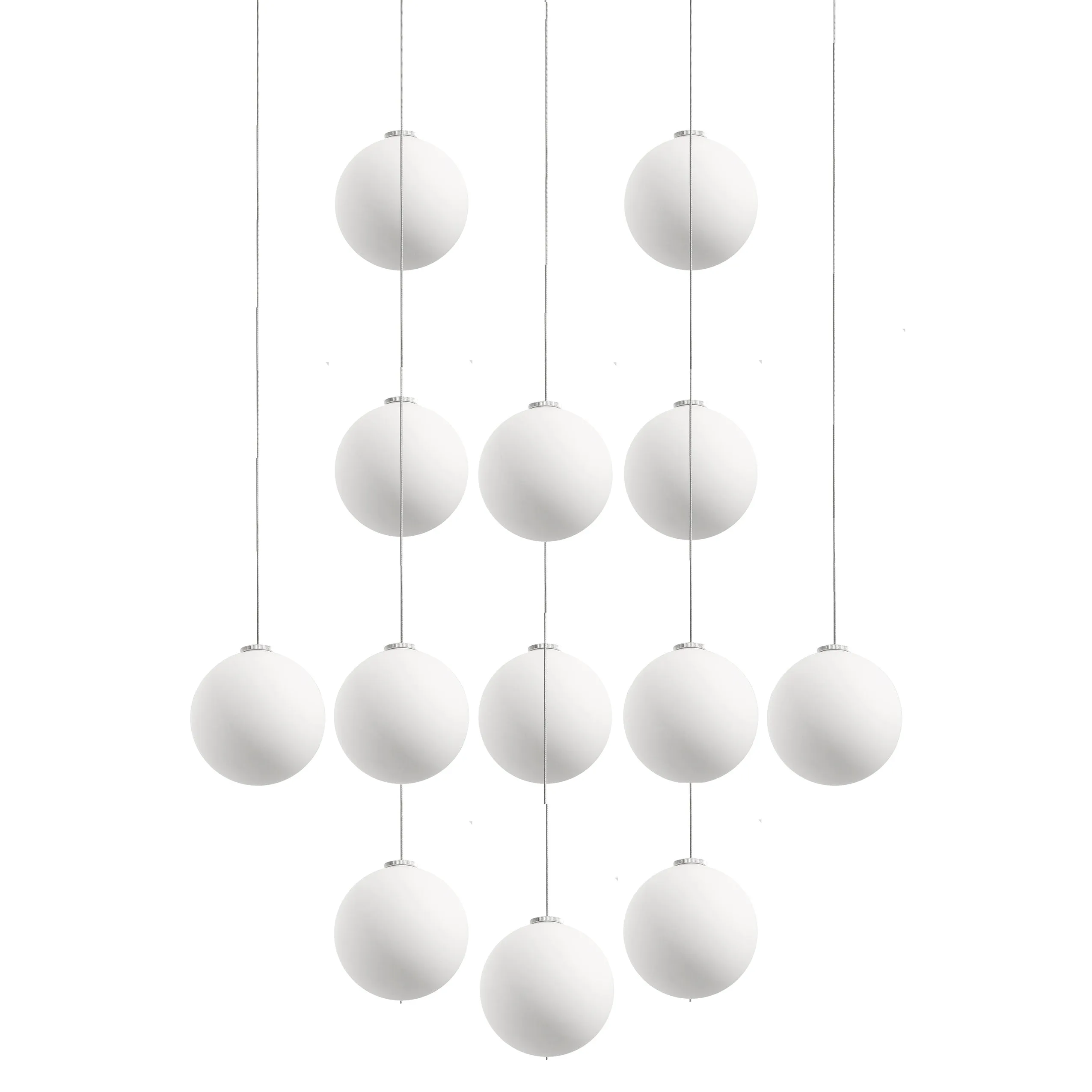 Glass 120 Multi-Light LED Pendant Light