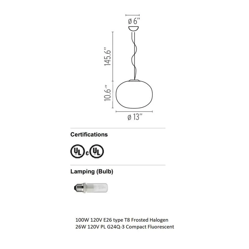 Glo-Ball Pendant Light