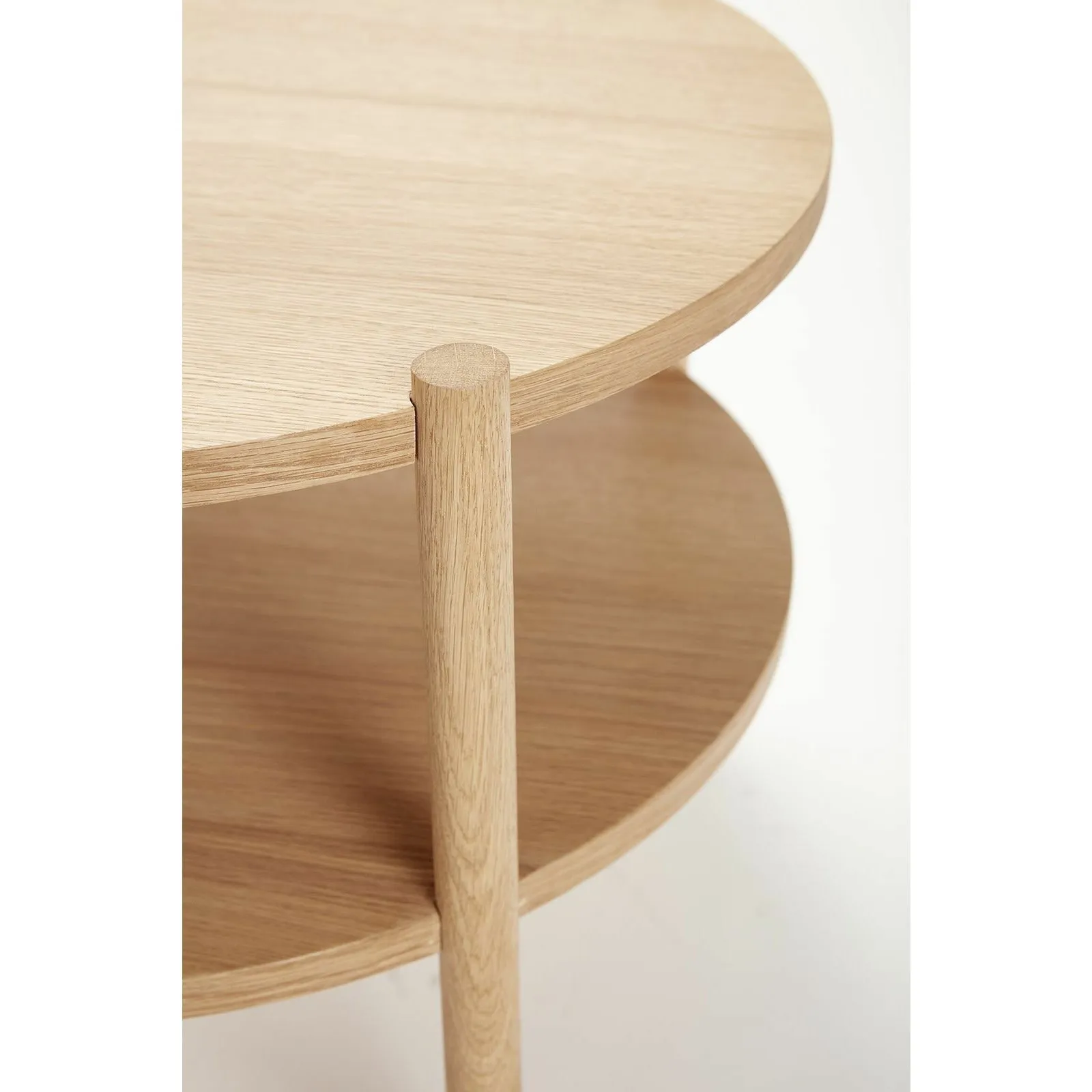 Hbsch Acorn Coffee Table, Round