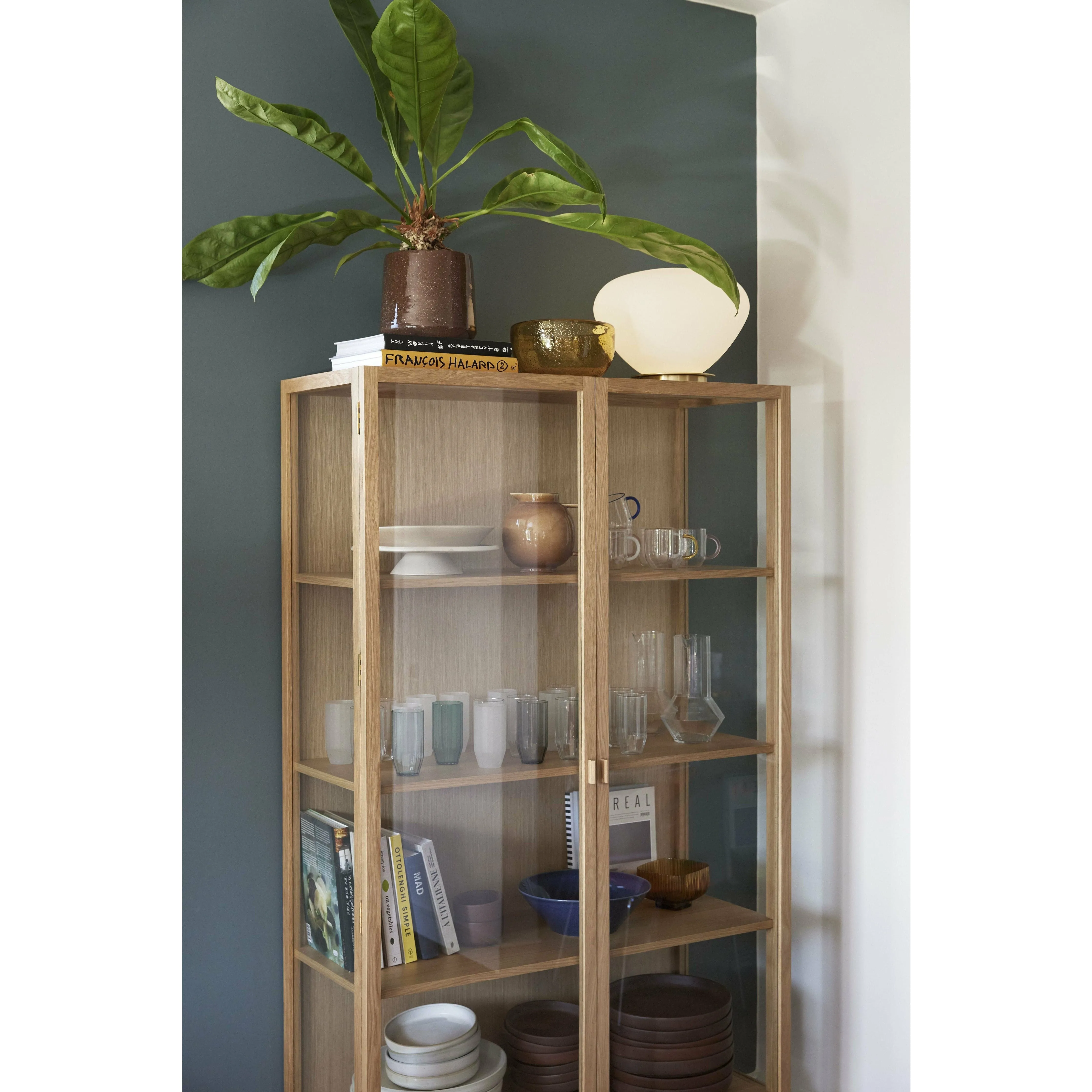 Hbsch Panorama Display Cabinet Natural, Large