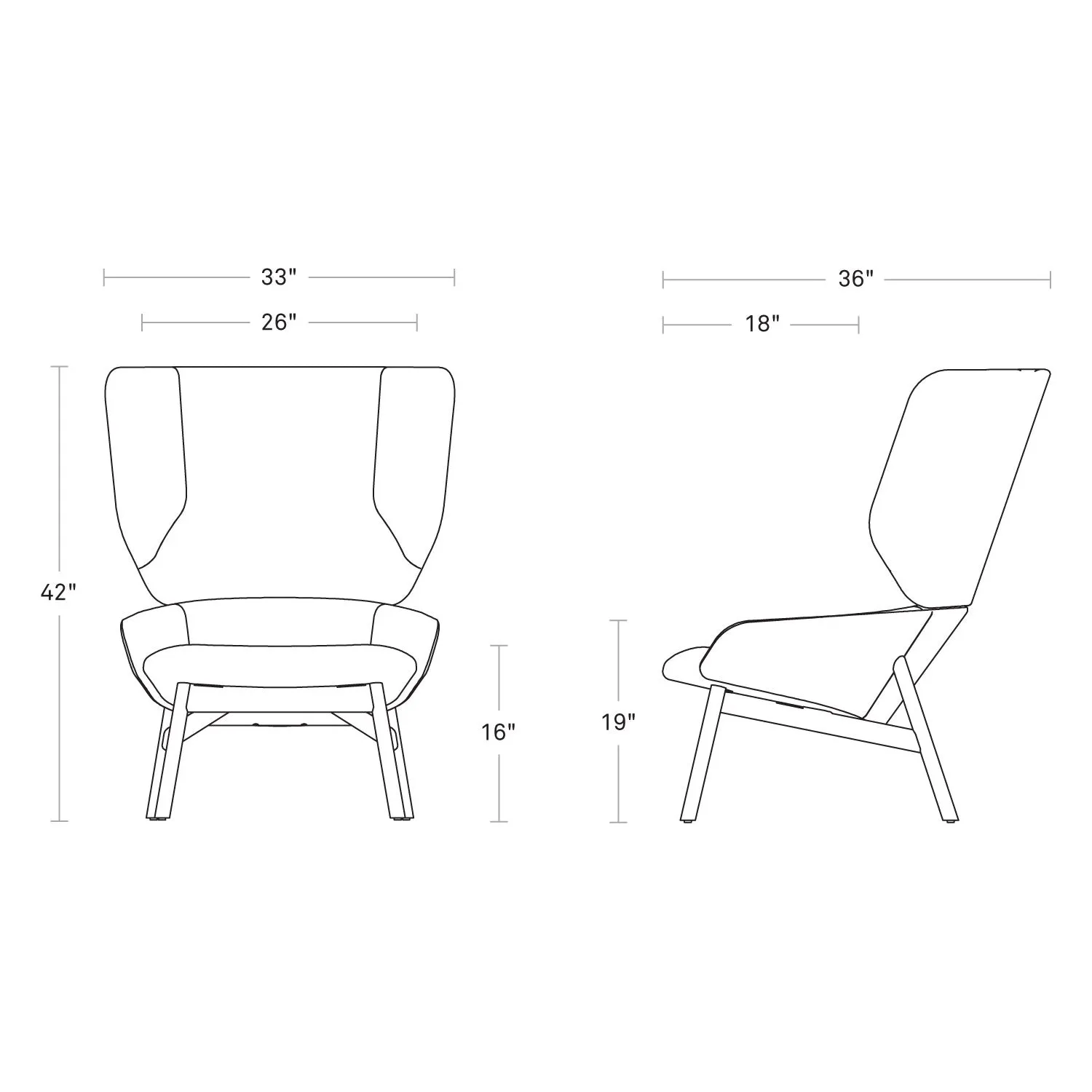 Heads Up Lounge Chair