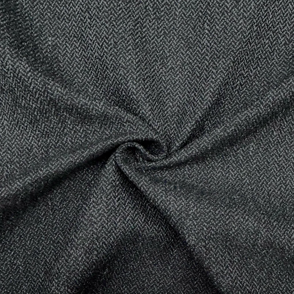 Herringbone Tweed Upholstery Fabric