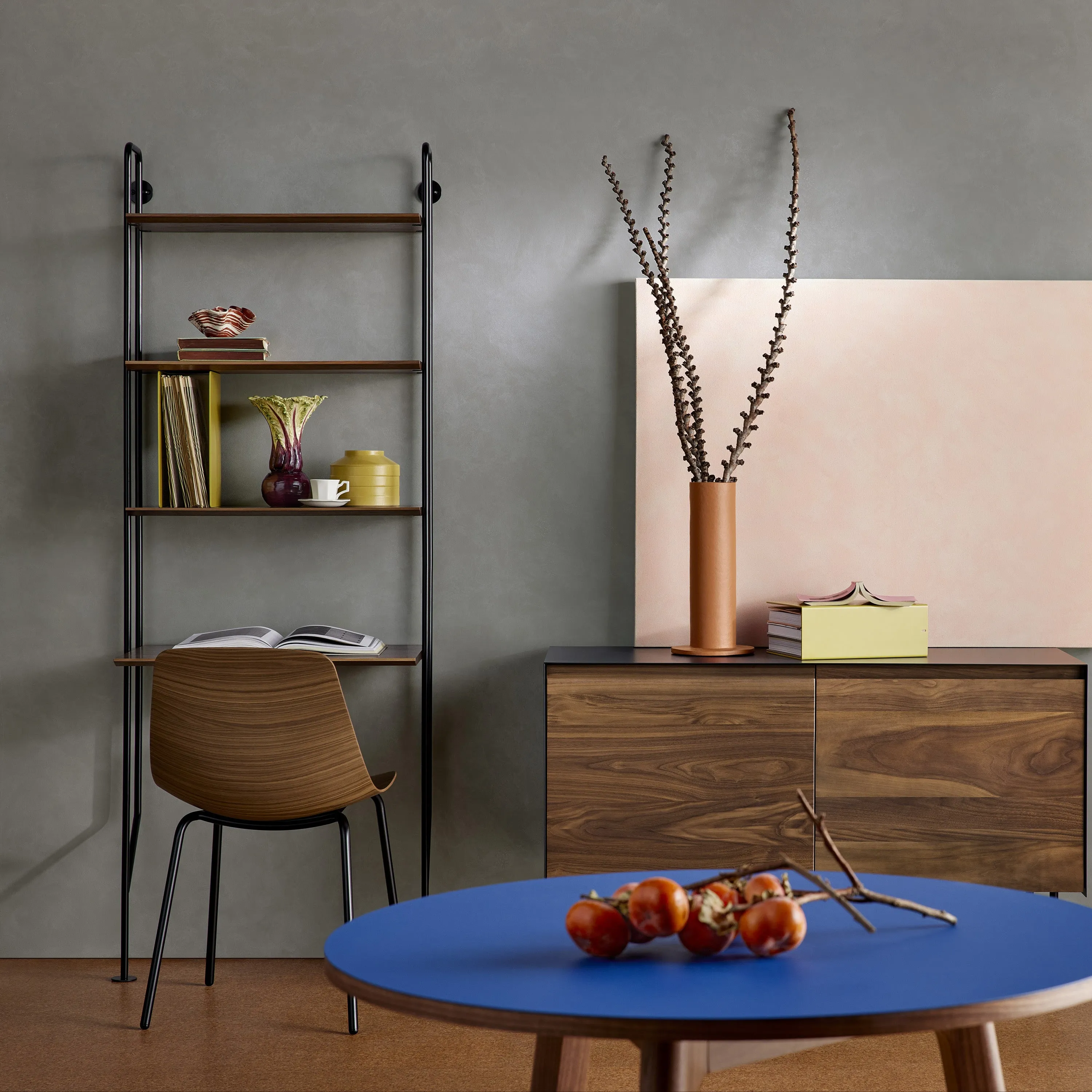 Hitch Bookcase and Desk