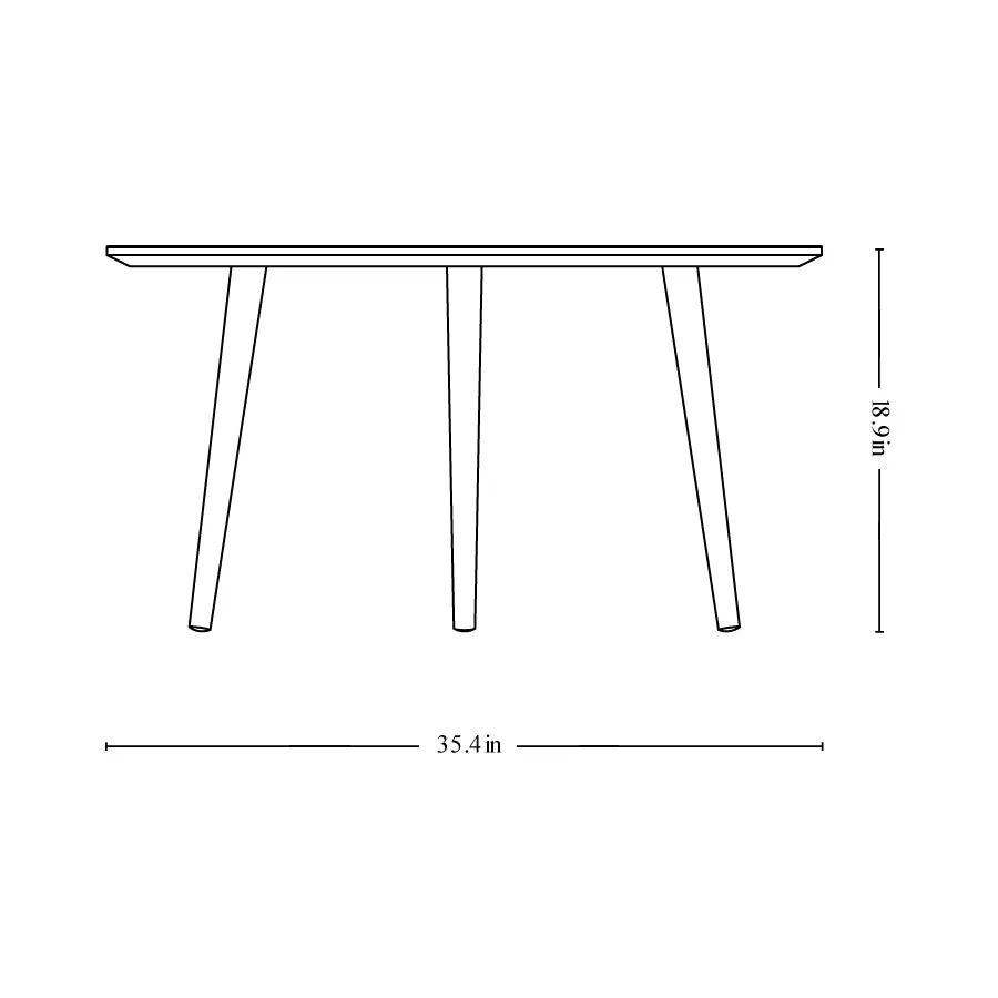In Between Round Coffee Table