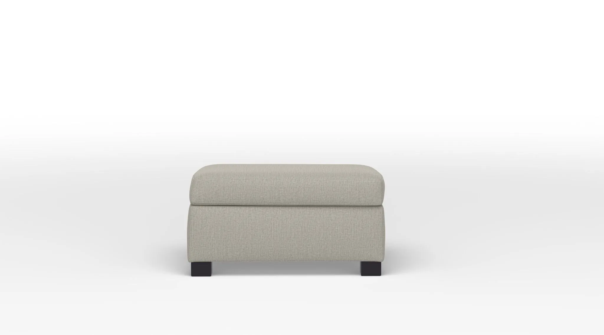 Jayden Rectangular Ottoman - Stucco Beige