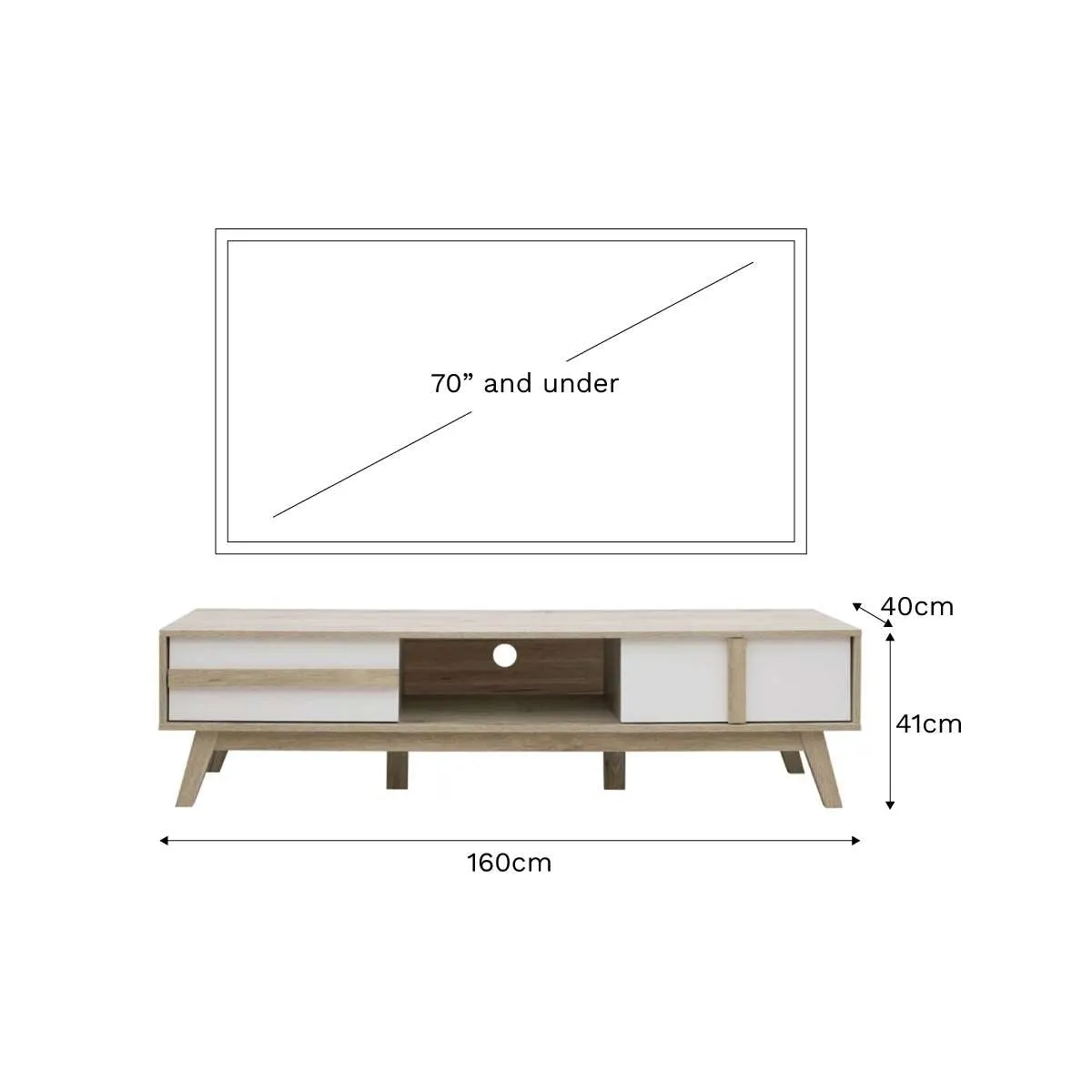 Jesse Entertainment Unit Mocka
