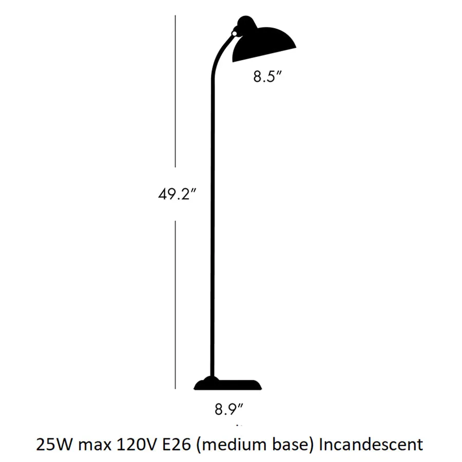 Kaiser Idell Floor Lamp
