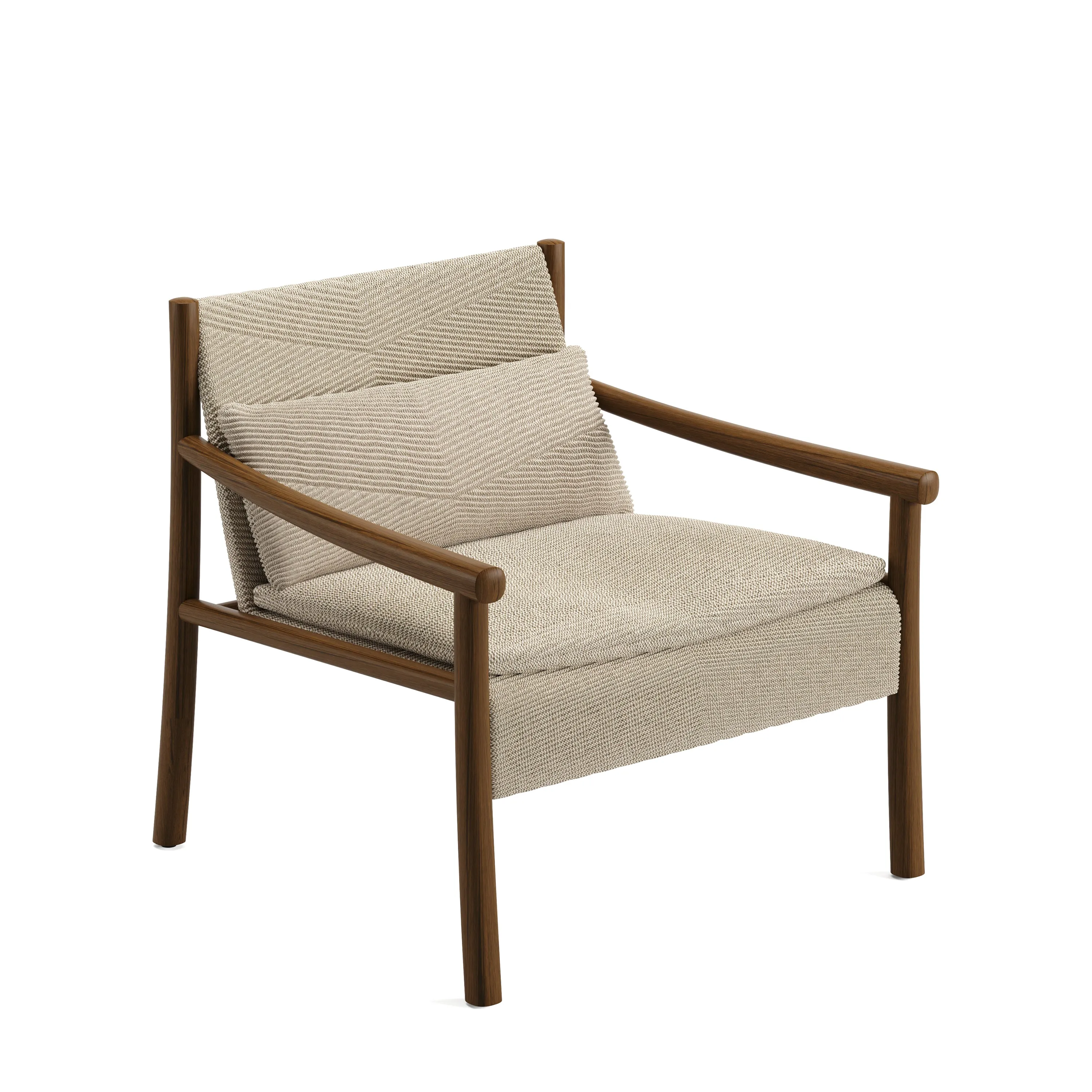 Kata Graphic 3D Knit Lounge Armchair