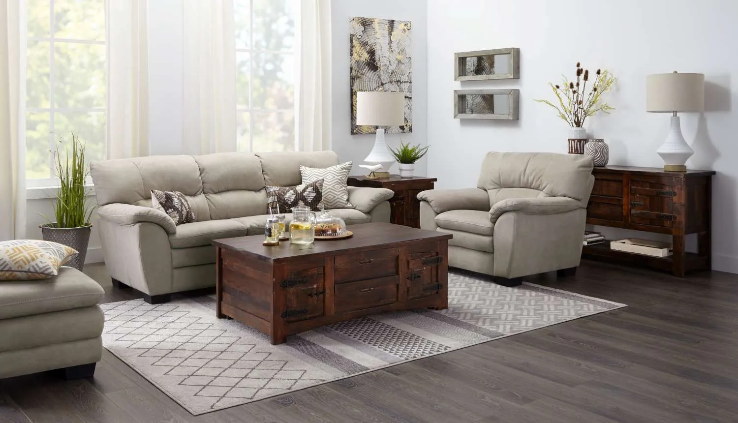 Kelleher Sofa - Silver Grey