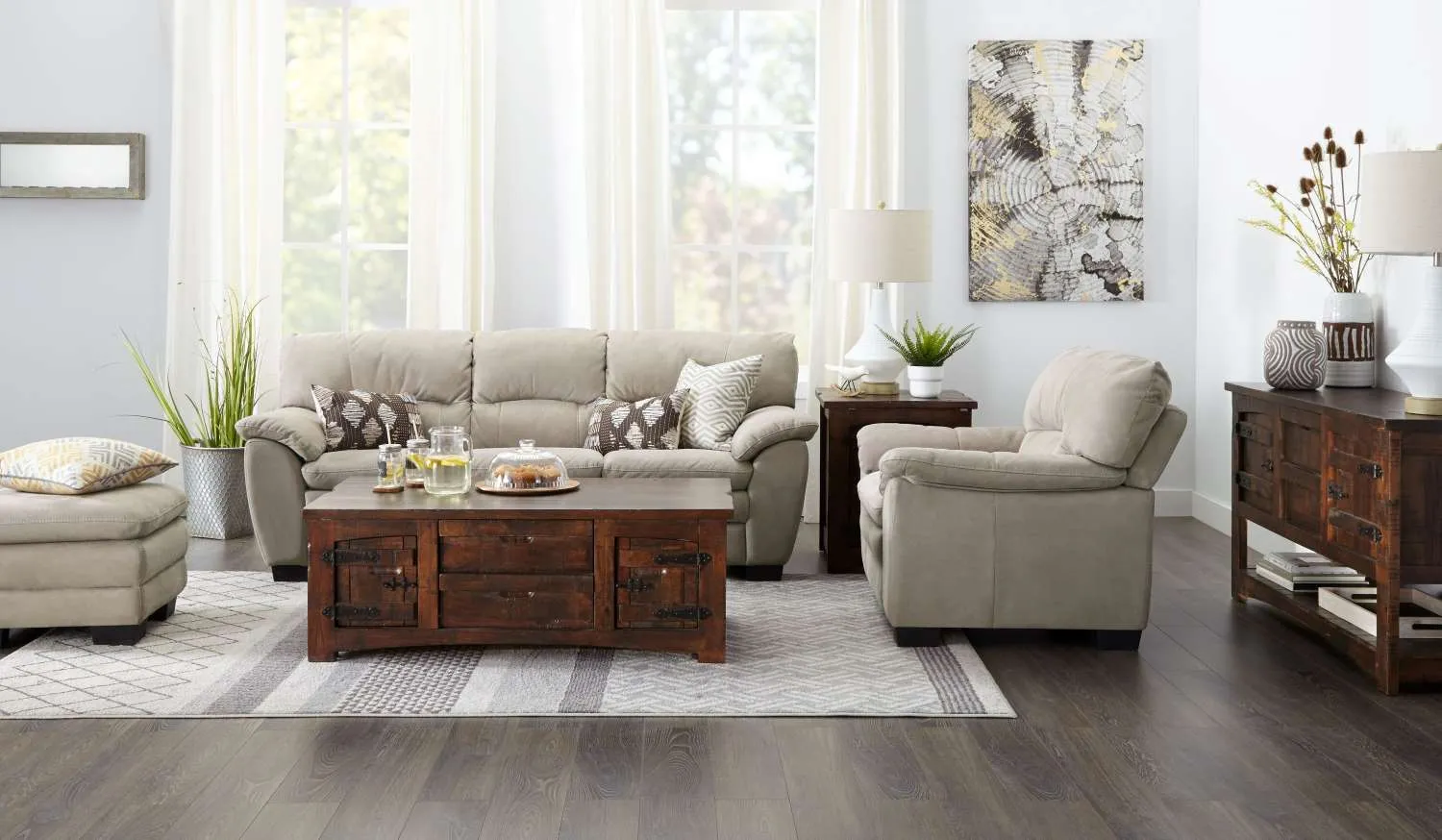 Kelleher Sofa - Silver Grey