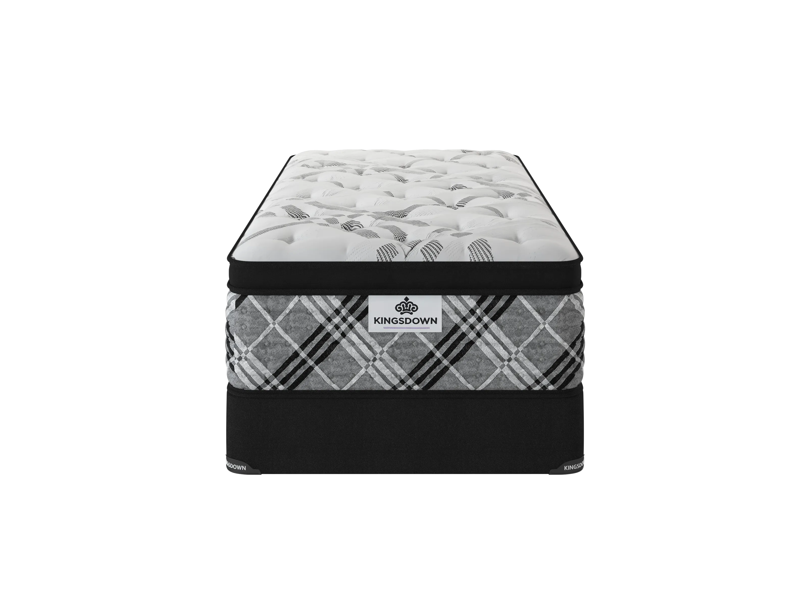 Kingsdown Natasha Plush Twin Mattress and Boxspring Set