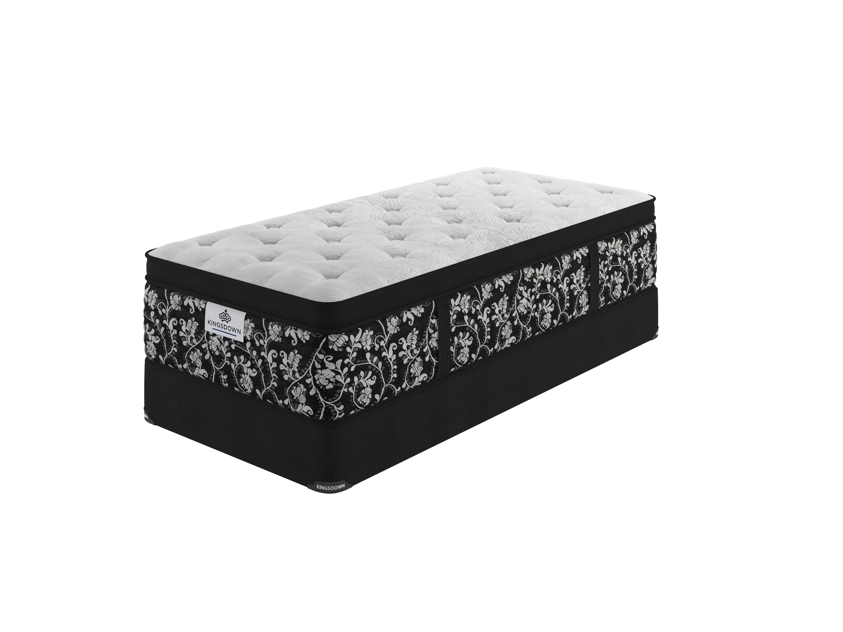 Kingsdown Summerset Firm Euro Top Twin Mattress and Boxspring Set