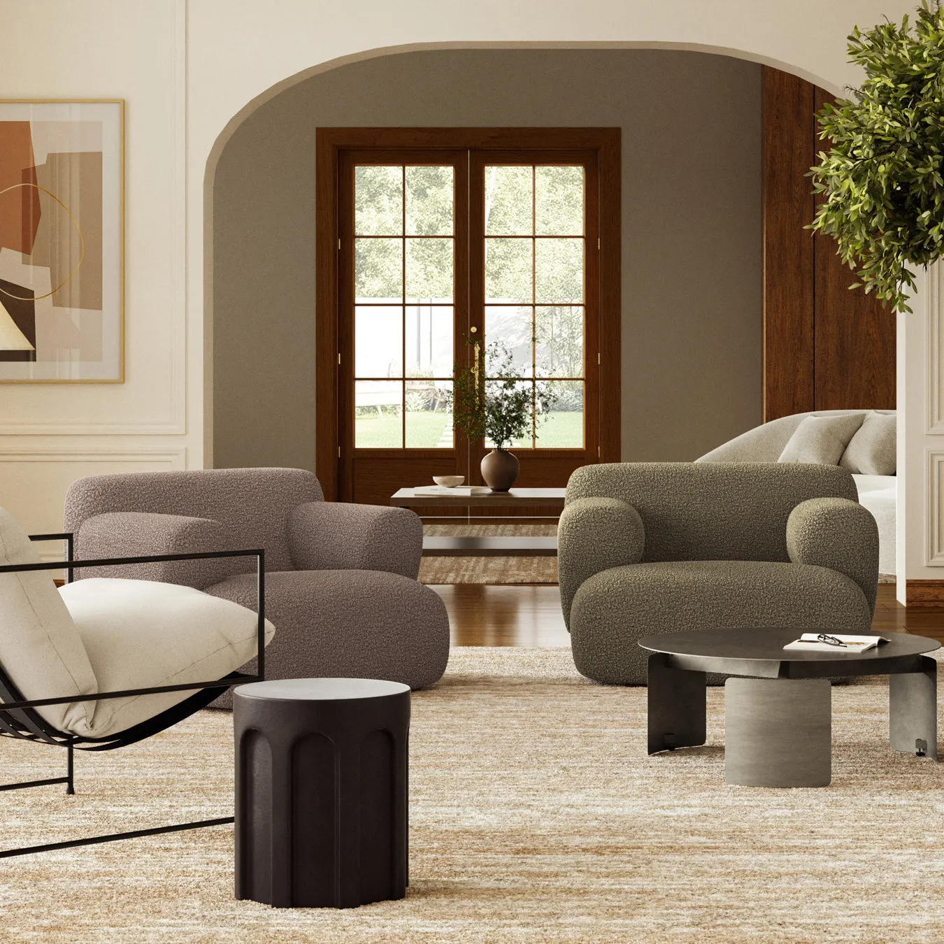 Kuma Accent Lounge Chair