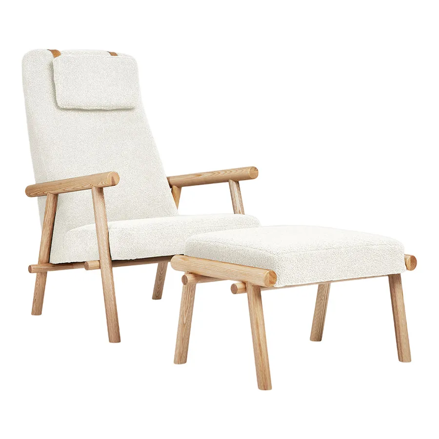 Labrador Lounge Chair and Ottoman