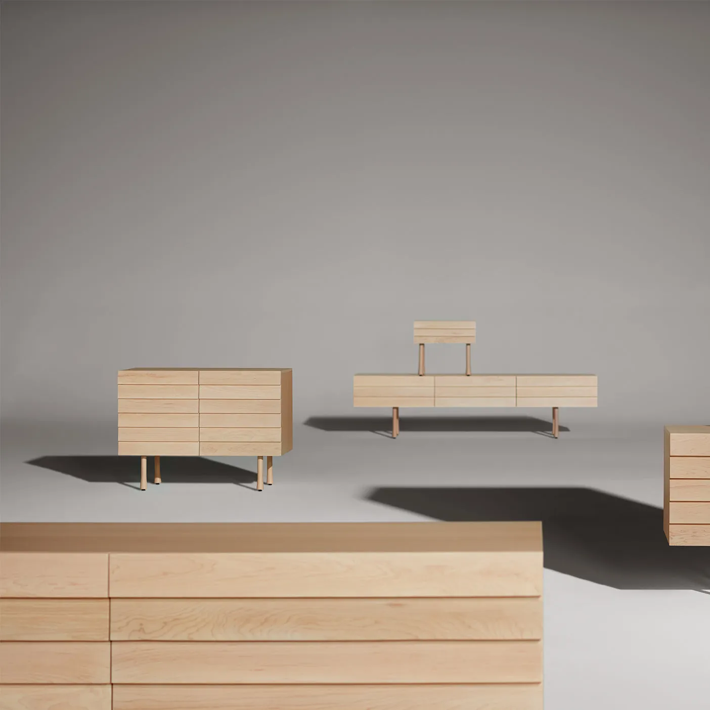 Lap 2 Door Credenza