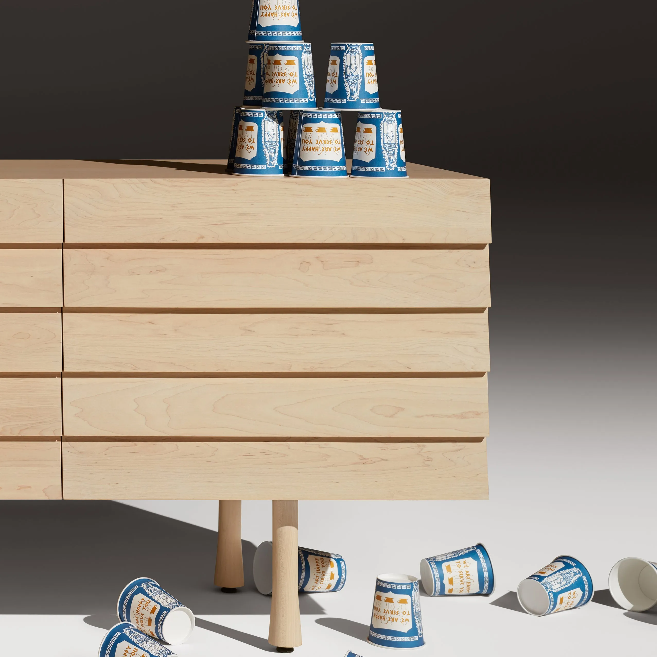Lap 2 Door Credenza