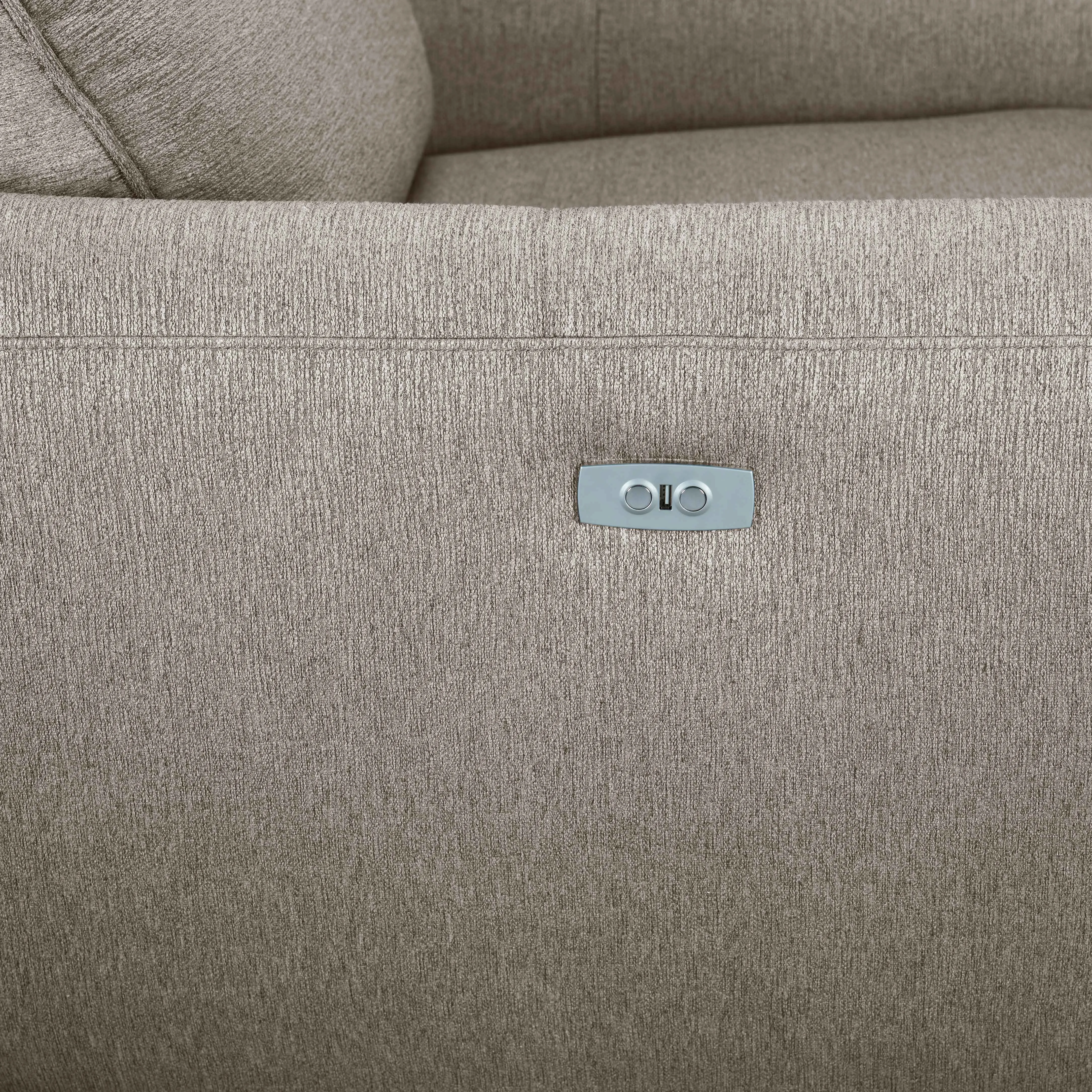 Larsen Power Reclining Sofa - Pearl