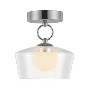 Leota 8" LED Semi-Flush Mount