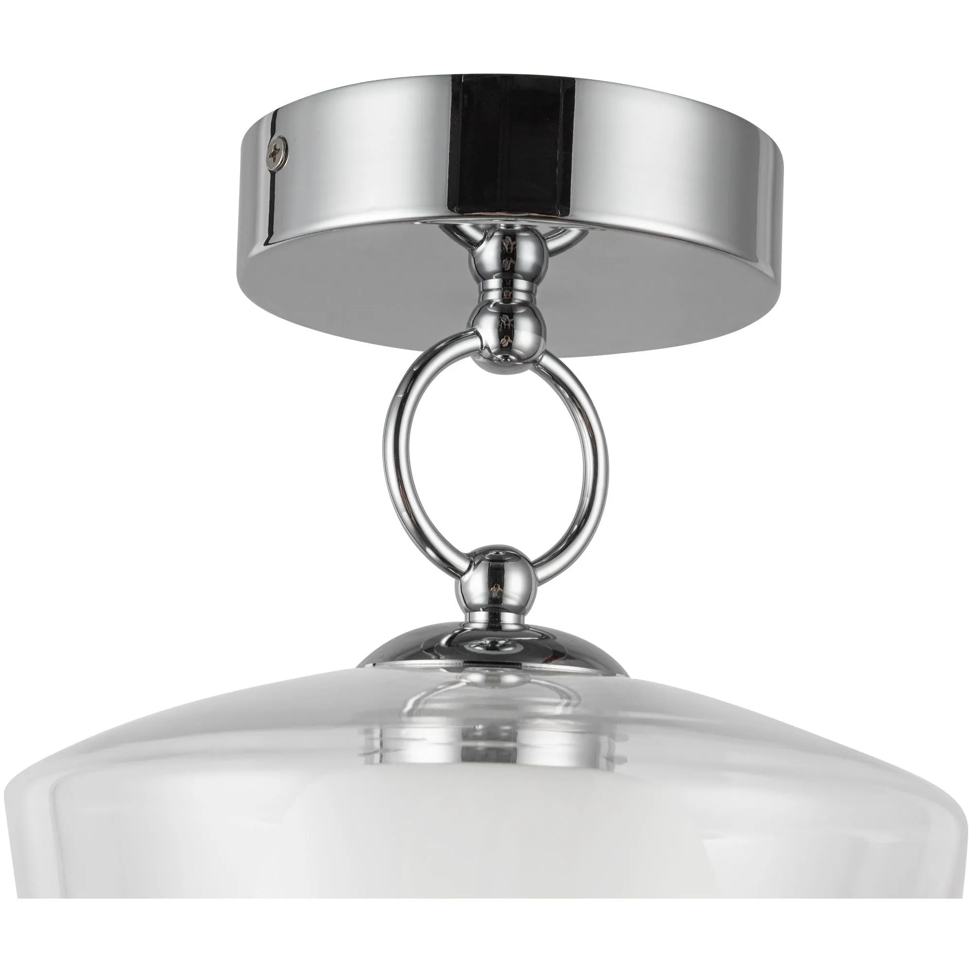 Leota 8" LED Semi-Flush Mount
