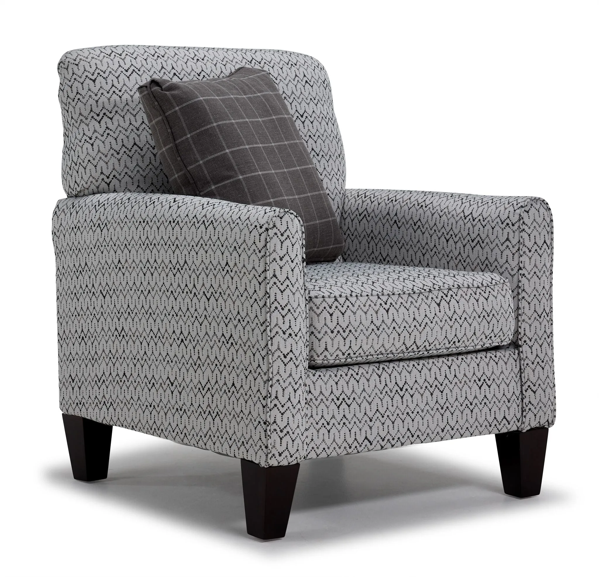 Lewiston Sofa, Loveseat and Chair Set - Cement and Graphite