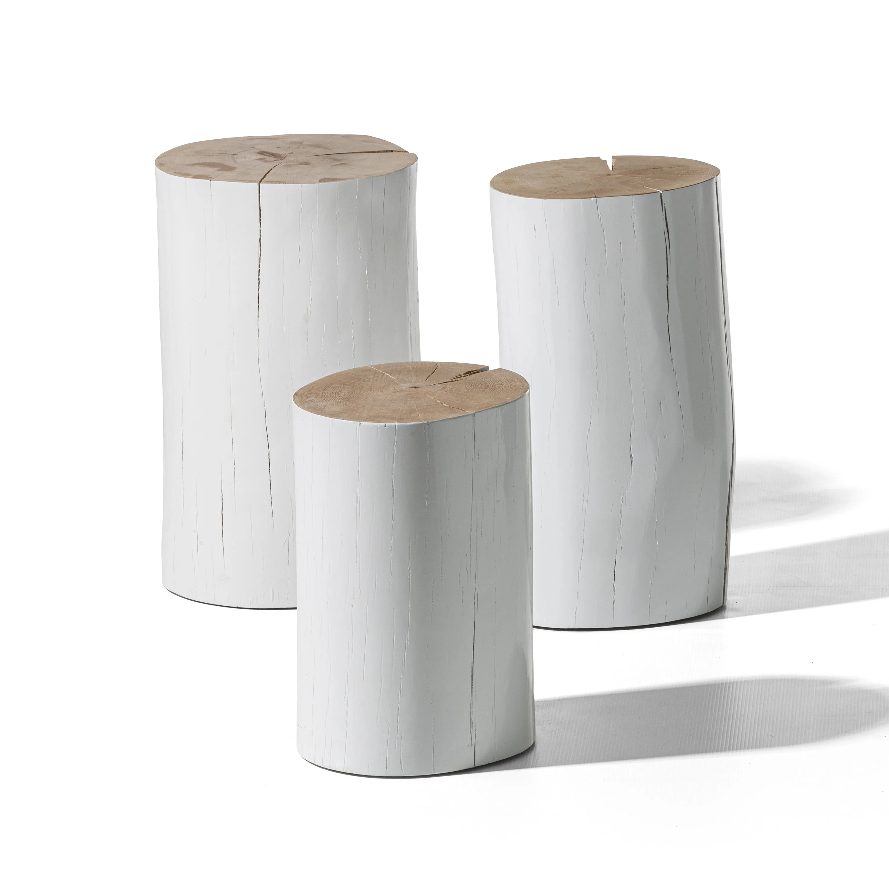 Log Side Table