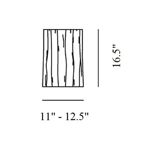 Log Side Table