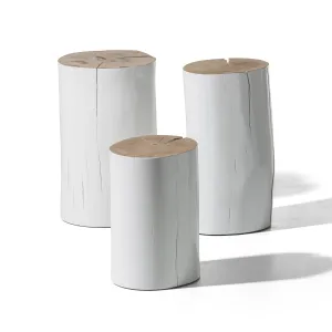 Log Side Table