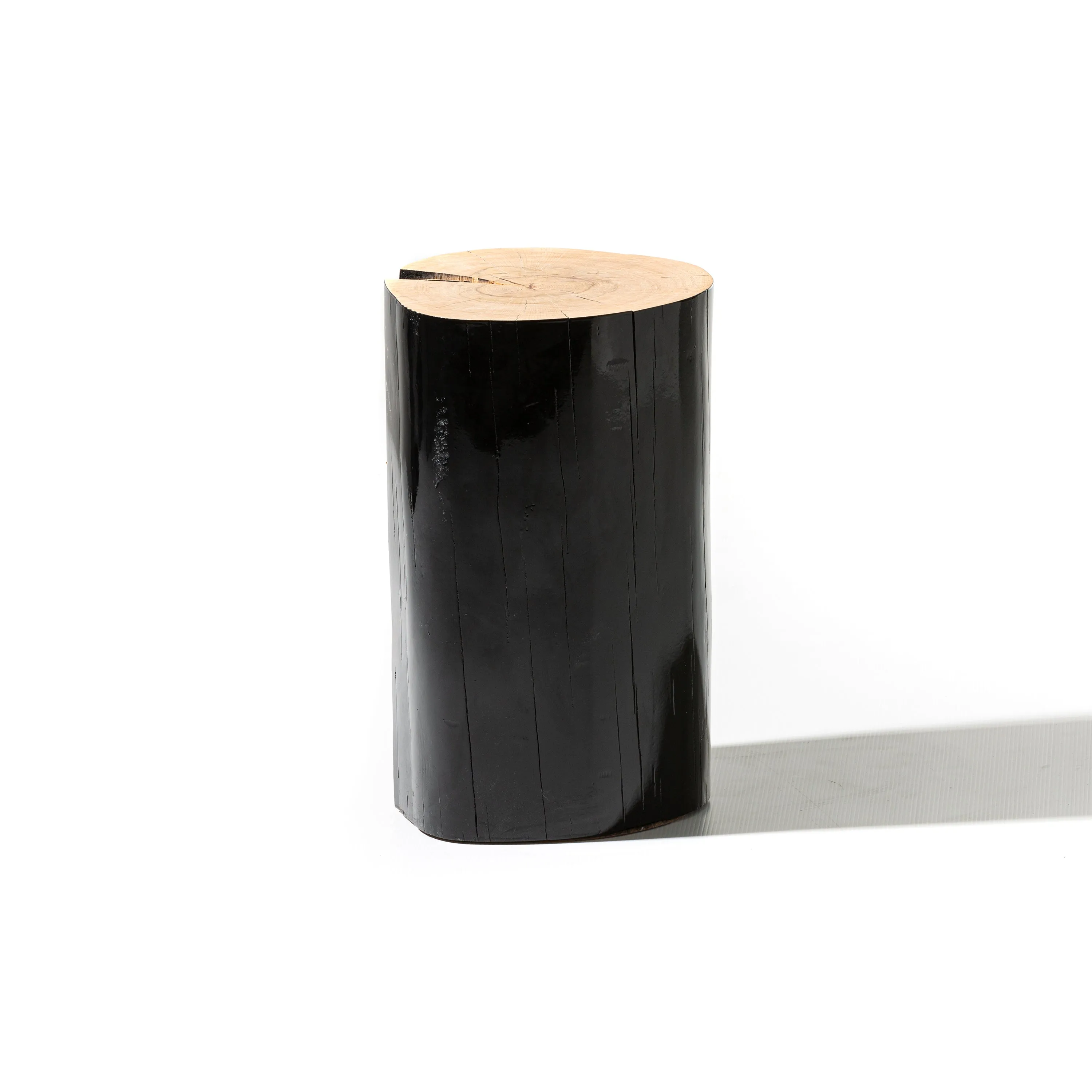 Log Side Table