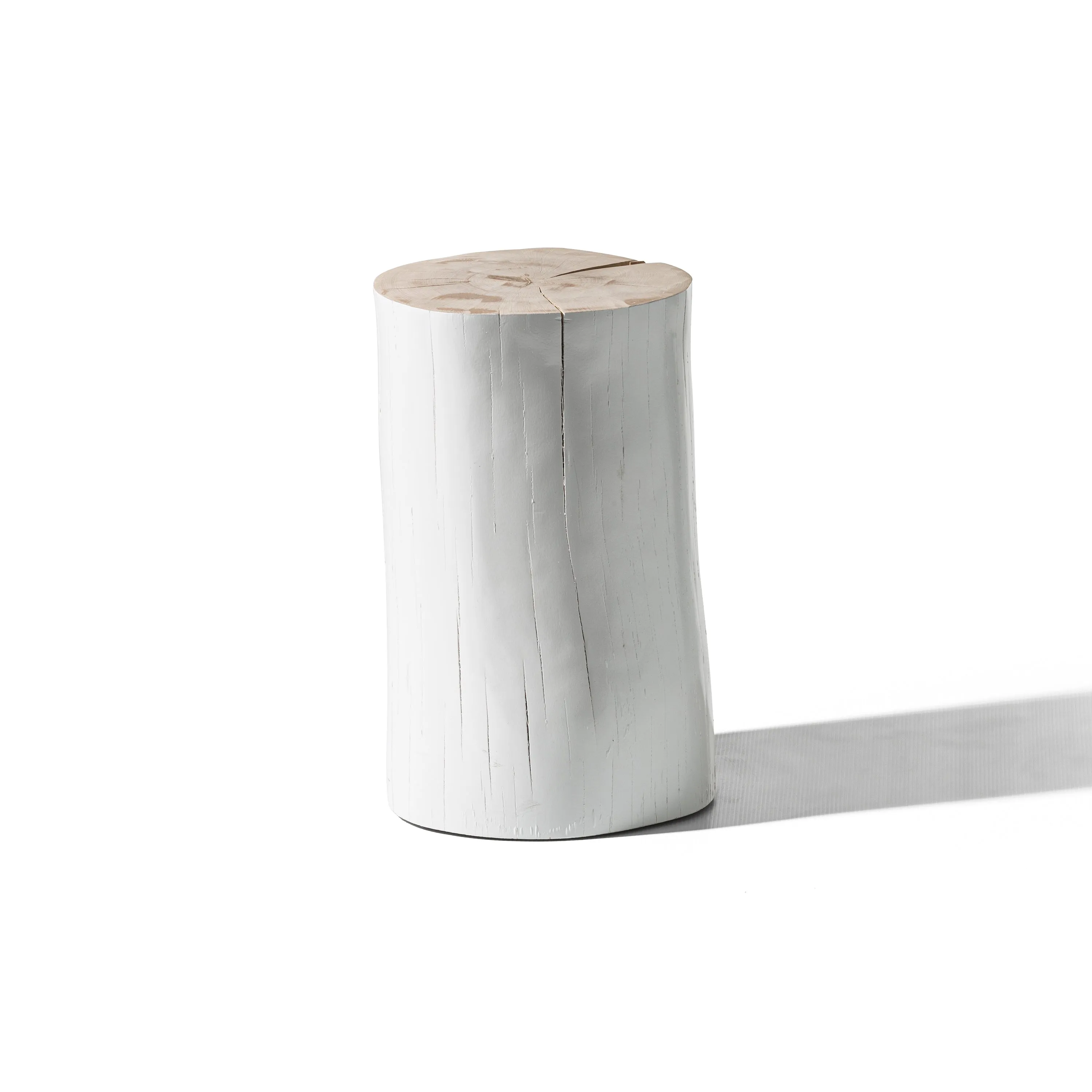Log Side Table