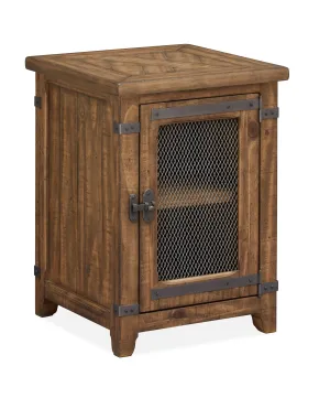 London 19" Side Table - Natural Pine