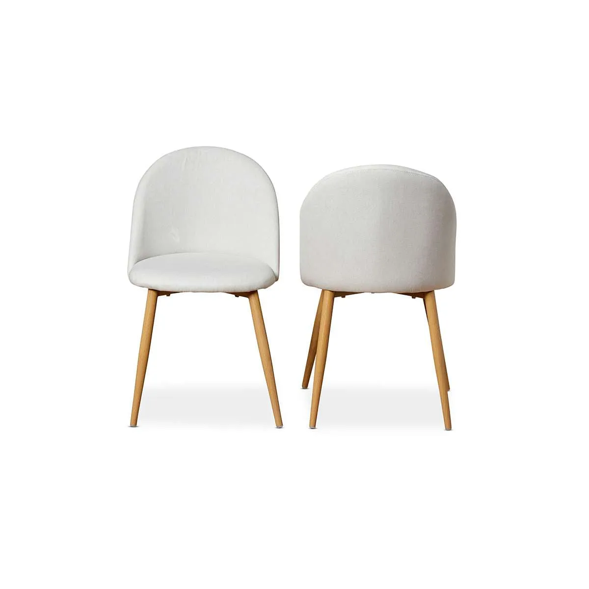 Londyn Dining Chairs - Set of 2 - Natural Mocka