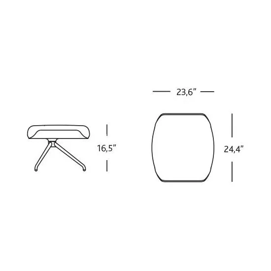 Lounger Footstool