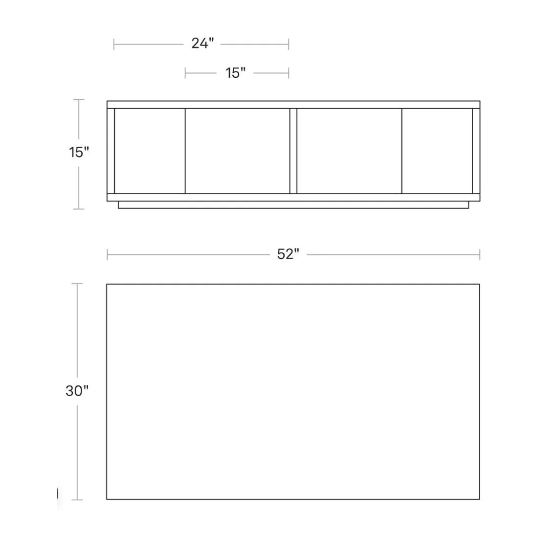 Low Space Coffee Table