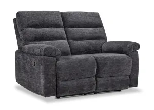 Lucie Dual Reclining Loveseat - Charcoal