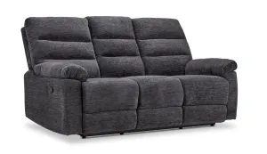Lucie Dual Reclining Sofa - Charcoal