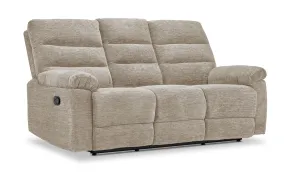 Lucie Dual Reclining Sofa - Ivory