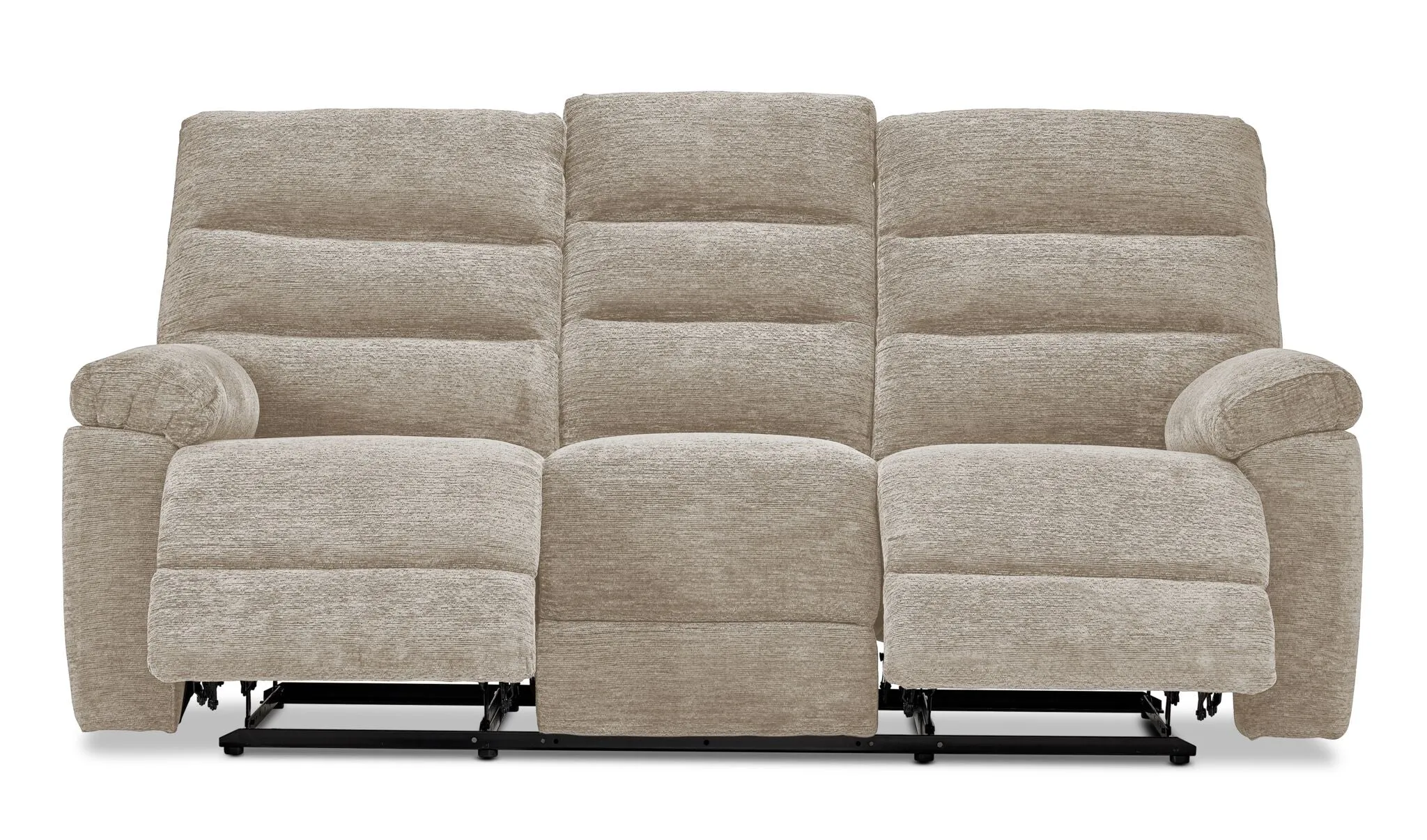 Lucie Dual Reclining Sofa - Ivory