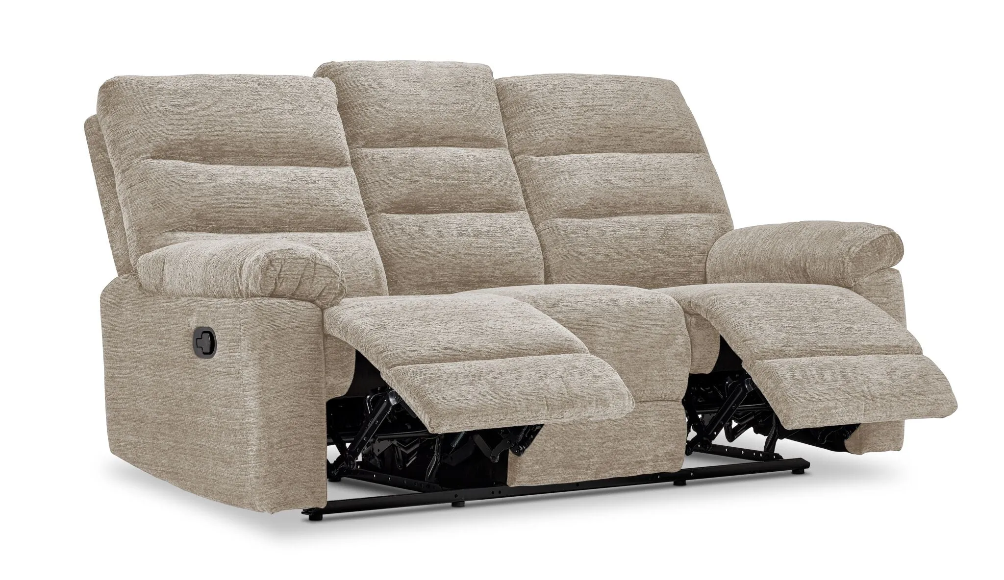 Lucie Dual Reclining Sofa - Ivory