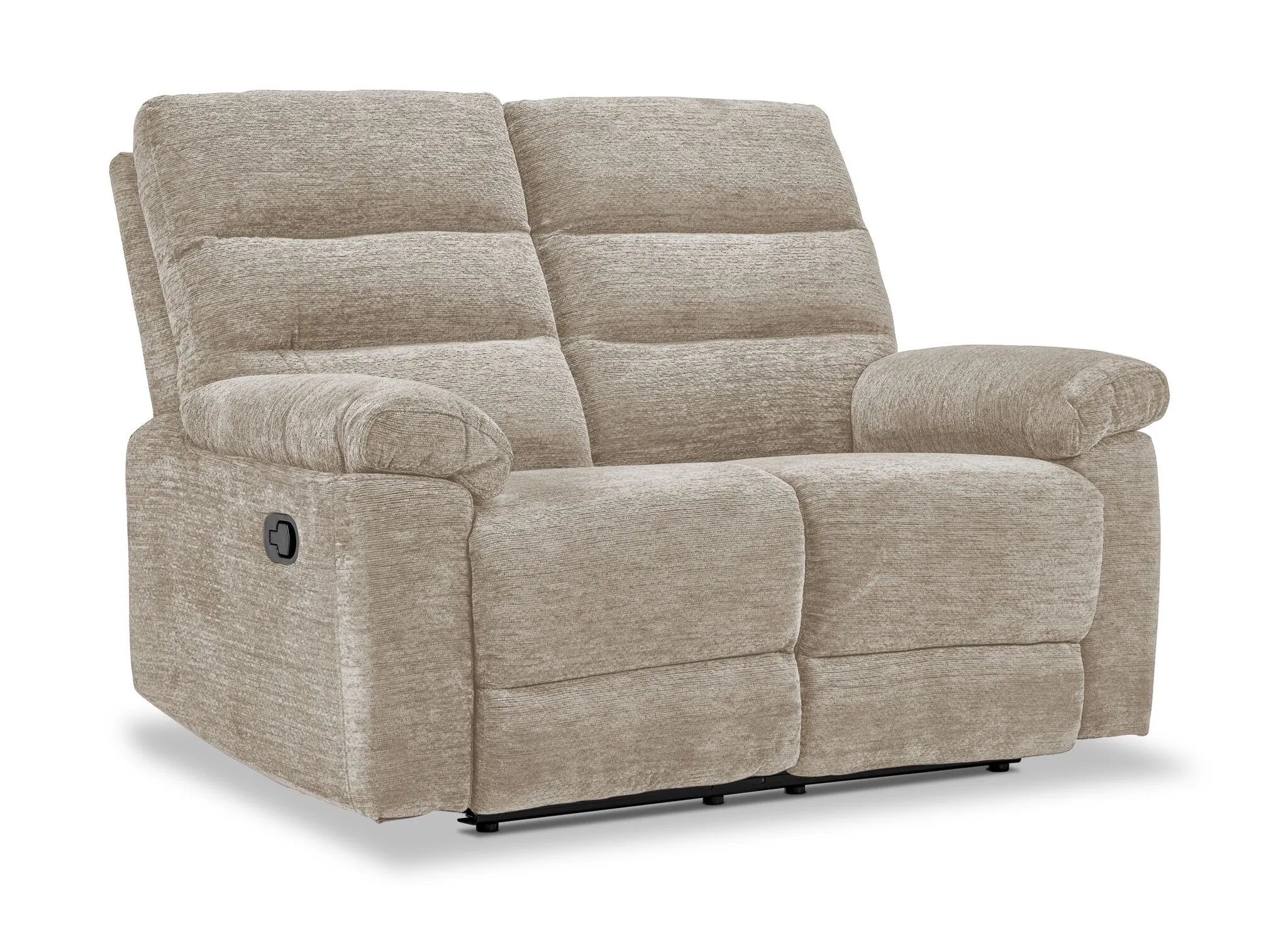 Lucie Dual Reclining Sofa, Loveseat and Recliner Set - Ivory
