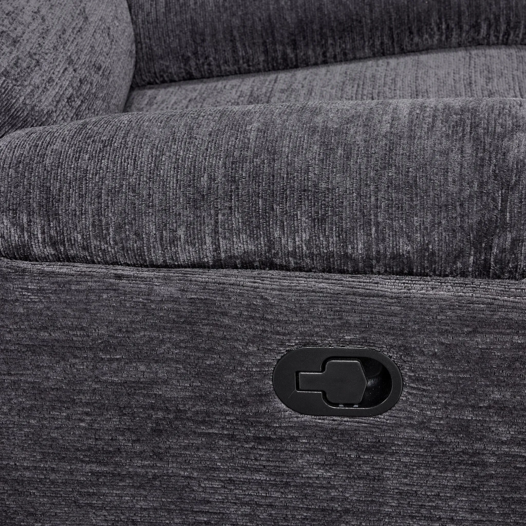 Lucie Recliner - Charcoal