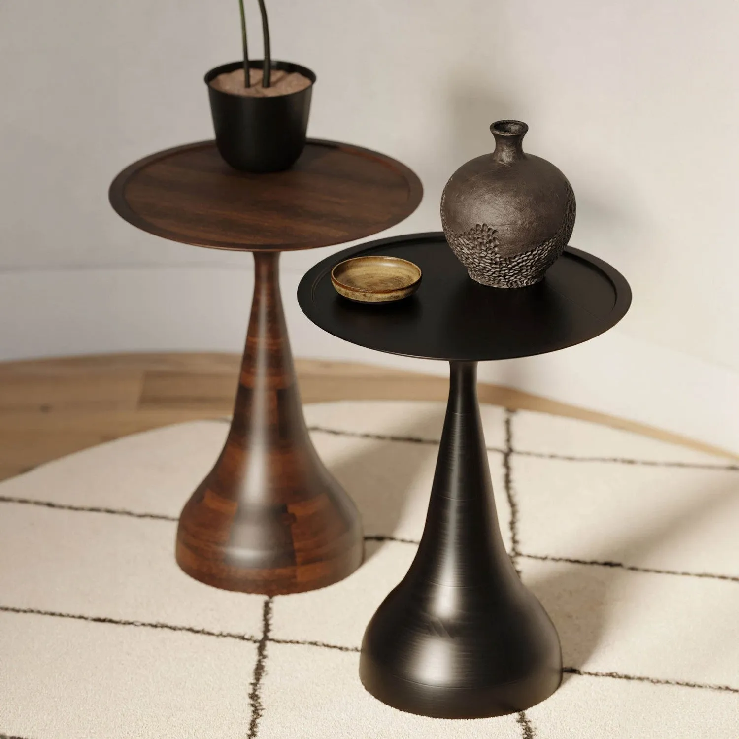 Malmund Side Table - Bronze